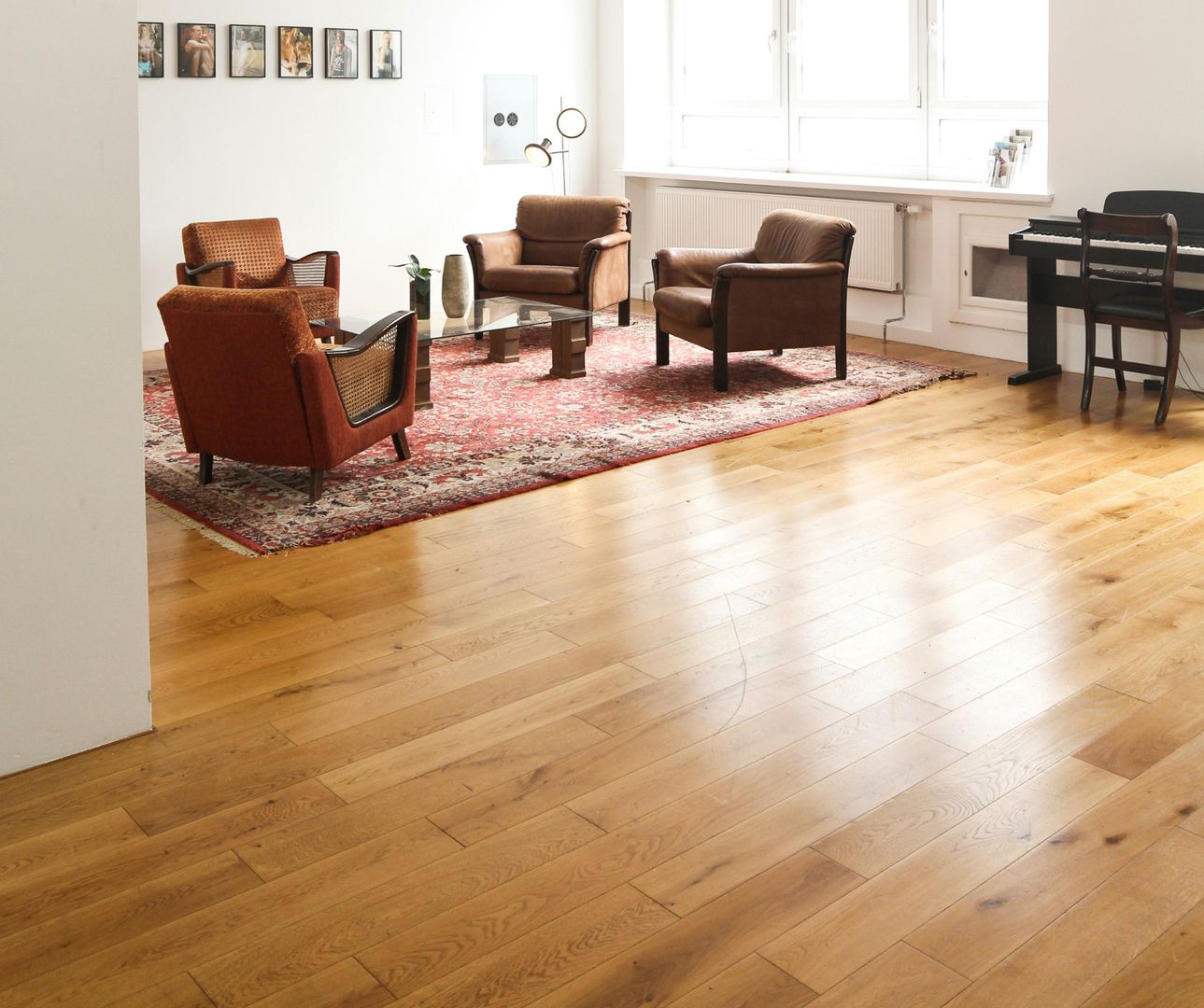 Wohnbereich mit Parkett