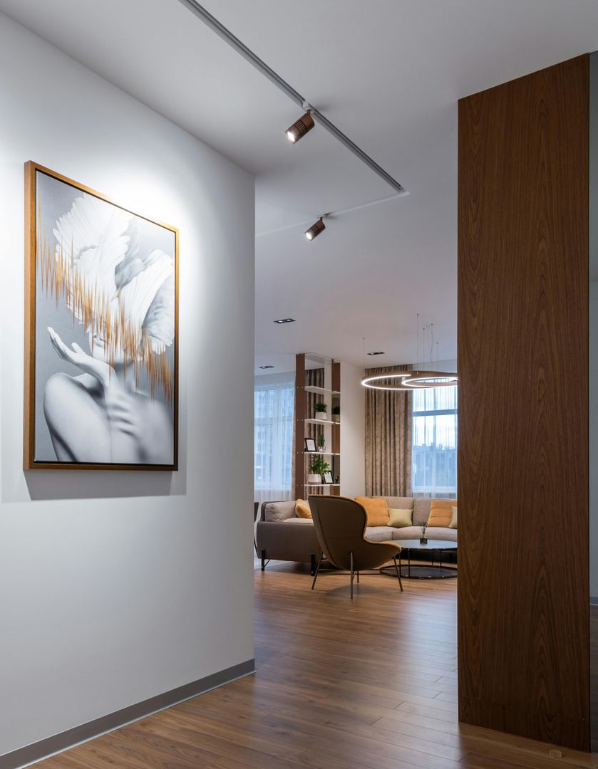 Wohnraum mit Parkettboden